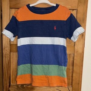 Ralph Lauren Kids Colorful Striped Tee